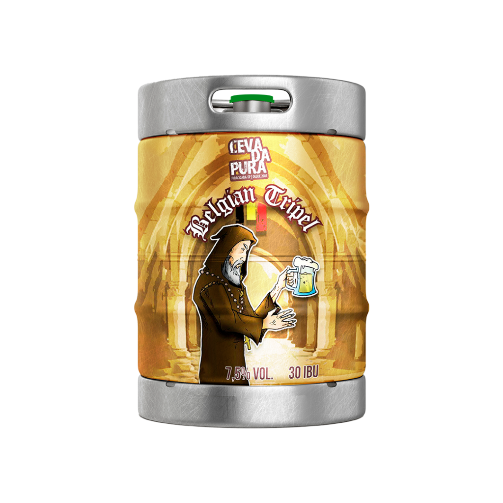 Chopp Cevada Pura Belgian Tripel em barril