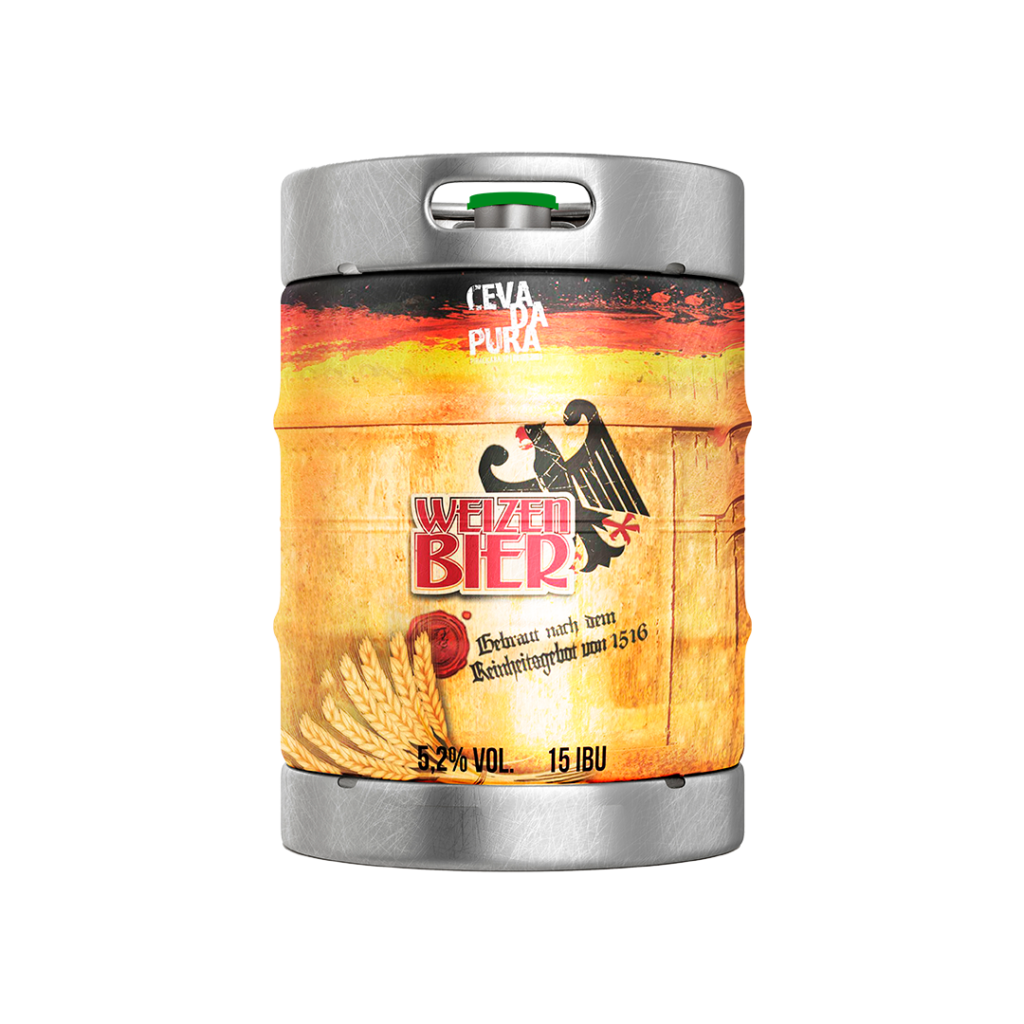 Chopp Cevada Pura Weizenbier em barril